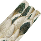 pnyoin Merry Christmas Wrapping Paper Roll,Art Deco Fan Print Gift Wrap Perfect for Xmas,Birthday,Weddings, Brides, Holidays, Baby Showers，58 x 23 inches,3 Roll - Image 6