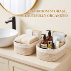 10 Pack Small baskets for organizing Woven Rope Bins for shelves - Image 6