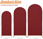 Red 7.2 6.6 ft Arch Backdrop Cover Arch Covers Arch Backdrop Cover - Image 2