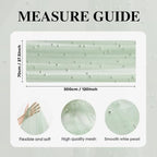 Artoid Mode 6-Pack Pearl Sage Green Gauze Table Runner 10FT Home Decor - Image 6