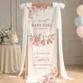 Custom Name Baby Shower Fabric Welcome Sign #7 by Unknown