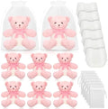 Seenelling 6 Sets Bear Diaper Changing Baby Shower Game Kit, Pink by QianRuu