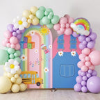 112 Pcs English Teacher Arch Backdrop Covers Set by Unknown
