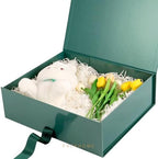PACKHOME Extra Large Green Gift Box with Ribbon Magnetic Lid 17x14.5x5.5in - Image 3