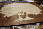 HAVOLY Personalized Wooden Tree Puzzle Wedding Guest Book Alternative | Custom Engraved Sign in Book Great For Anniversaries, Birthdays, Quinceaneras, Bar/Bat Mitsvahs, Family Reunions, & All Events - Image 5