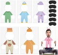 6 Set Baby Shower Games Feed The Baby(Gender-neutral,Multicolor) by Unknown