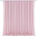 Dusty Rose Backdrop Curtains 10ftx10ft Wedding Polyester Photo Drapes by SoarDream