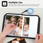 My first Soft Baby Photo Book Holds 21 4x6 Photos,Cute Book Gift,2Pcs Black - Image 4
