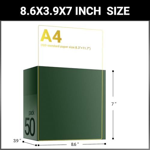 EUSOAR Small Paper Bags, 50pcs 8.6"x3.9"x7 Gift Wrap Bags with Handles Bulk, Retail Shopping Wrapping Paper Bags for Business, Craft Grocery, Wedding Birthday Christmas Party Thank You Treat Favor - Image 2