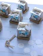 50 Piece Set Wooden Tealight Candle Holders, Baby Shower Party Favors, Party Favors for Guests, Return Gift for Guests,Fiesta Baby Shower Regalos para los invitados,Boy Baby Gender Reveal. (Blue) - Image 6