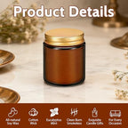 12 Pack 8 oz Eucalyptus Mint Scented Soy Candles, Bulk Glass Jar Candles, Aromatherapy Candles for Home, Office, Wedding, Party & Gifts - Image 3