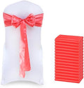 MDS® Pack of 300 Satin Chair Sashes for Wedding & Events – Coral by MDS
