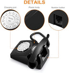 Retro Audio Guest Book Phone for Wedding & Events - Record & Save Guest Messages, Rechargeable, Easy to Use, Perfect for Baby Shower, Birthday Parties - Image 4