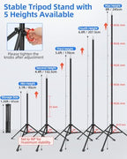 Hemmotop T Shape Backdrop Stand 8x7.5ft(HxW) Portable - Image 2