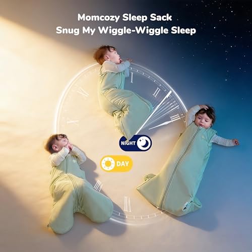 Momcozy Sleep Sack for Baby 0-6 Months, 1.5 TOG Baby Wearable Blanket - Image 3