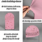 A Berry Sweet Baby is On The Way Arch Backdrop Cover Pink Strawberry Birthday Party Decorations Arch Stand Covers Baby Shower Fiesta Parties(3x6ft Cover,3888) - Image 5