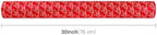 WRAPAHOLIC 30 Inch Jumbo Reversible Red Christmas Wrapping Paper - 30 Inch x 100 Feet Jumbo Roll Merry Christmas and Solid Red Wrapping Paper for Holiday, Party Celebration - Image 3