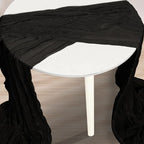 6 Pack Black 35x120 Inch Cheesecloth Table Runner - Image 3
