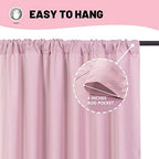 Pink Backdrop Curtain for Parties, Photography Backdrop, 5ft x 7ft, 2 PCS - Image 5