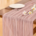 15 Pack Cheesecloth Table Runner Fall Boho Gauze Wedding Party Home Decor - Image 2