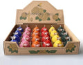 Lacaser Beeswax Candles Bulk Set of 24, Bee Themed Votive Candles, Dripless & Smokeless & Unscented, Dia 1.77" x1.97" Each, 6 Assorted Colors by PureWaxPureNature