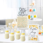 Roowest Bottle Chug Baby Shower Games Favors, Yellow, Bee - Image 5