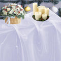 85 Yard Organza Fabric 44" Wide for Wedding Event Décor - White by MDS