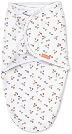 SwaddleMe Original Swaddle - Size Small/Medium, 0-3 Months, 3-Pack (Baby Hearts) Easy to Use Newborn Swaddle Wrap Keeps Baby Cozy and Secure and Helps Prevent Startle Reflex - Image 5