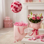 500 Sheets Pink Tissue Paper Bulk 20 x 30 Inch for Fall Floral Packaging - Image 6