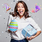 Vanhench 36" x 2400" (200') Sky Blue Wrapping Paper Roll - Image 5