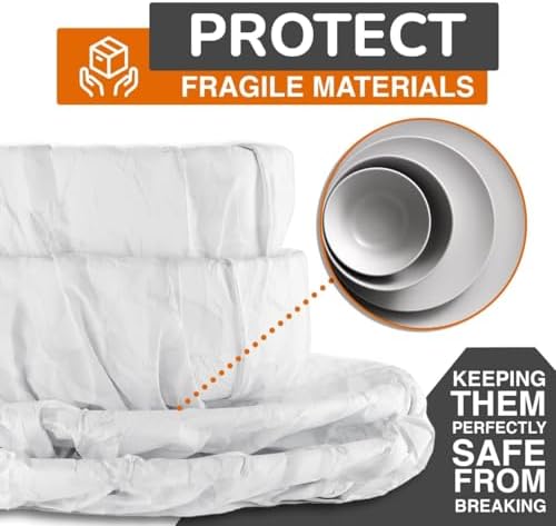 Party Solids White Tissue Paper for Gift Bags 20" X 30" - Image 4