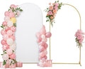 7.2FT Wedding Arch Cover – Stretchy Spandex Fabric Backdrop for Arch Stand by SUKAIKEQA