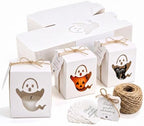 ReliThick 50 Set Halloween Candle Gift Boxes for 4-10 oz by ReliThick