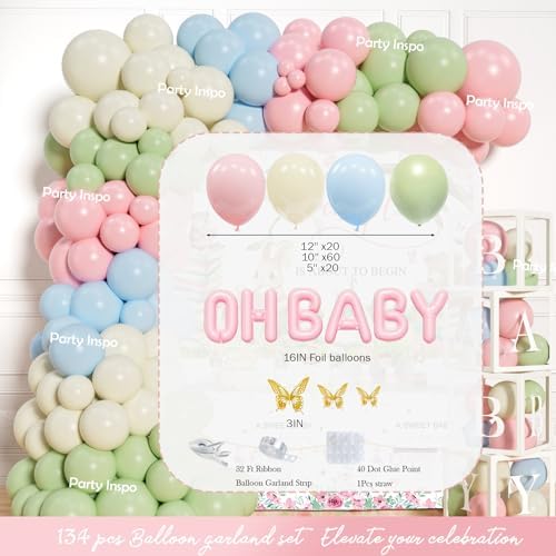 Party Inspo A New Chapter Begins Baby Shower Decorations, Storybook Baby Shower Decorations for Girl - Book Theme Party Supplies with Backdrop, Balloon Garland, Boxes, Tablecloth, Mom to Be Sash - Image 3