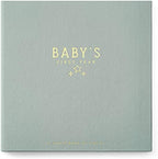 Lucy Darling Baby Memory Book – Celestial Skies | Luxury Baby First Year Book & Photo Album | Gender Neutral Keepsake Journal for Milestones, Memories & Photos | Thoughtful Pregnancy Gift by LucyDarling