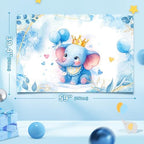 149 pcs Baby Shower Decorations for Boy, 4 Pcs Balloon Boxes,Elephant Foil Balloons, Blue Elephant Theme Baby Shower Decorations Gender Reveal Party Supplies - Image 5