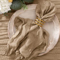Cheesecloth Napkins Nude Cloth Napkins Bulk Table Napkin,Set of 50 by Jimtx