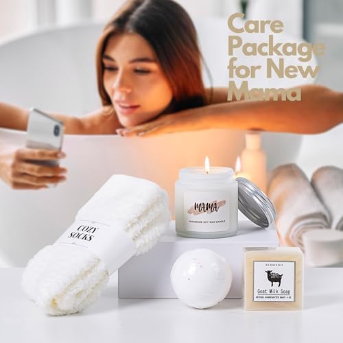 New Mom Care Package After Baby, 7pcs New Mom Gifts Set After Birth, Postpartum Gifts for Mom, After Birth Postpartum Essentials for Mom Kit, Pregnancy Gifts for First-Time Moms, Expecting Mom - Image 6