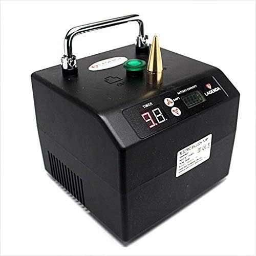B231 Portable Electric Balloon Inflator Electric Bolloon Blower Pump with Timer Battery for Party Events Decoration by Unknown