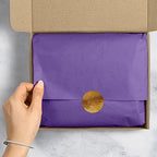 Jillson Roberts 20" x 26" Gift Tissue, Purple (96 Folded Sheets) - Image 2
