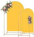 Toolterritary Metal Arch Backdrop Stand and Cover Set, 8FT, 7.2FT Party Backdrop, Easy to Assemble, Backdrop Stand for Parties, Birthday, Baby Shower by Unknown
