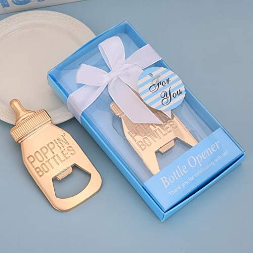 Bottle Openers for Baby Shower Favors, 24 Pack Baby Party Favor Gifts Bridal Baby Shower Decorations Souvenirs, Poppin Bottles Openers with Exquisite Gifts Box used for Girl Baby Party Favors - Image 6