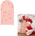 A Berry Sweet Baby is On The Way Arch Backdrop Cover Pink Strawberry Birthday Party Decorations Arch Stand Covers Baby Shower Fiesta Parties(4x7.2ft Cover,3890) by ittsmnt