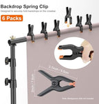 LINCO Lincostore Backdrop Stand Kit 9.4x8.3ft(WXH) for Party Photography - Image 5