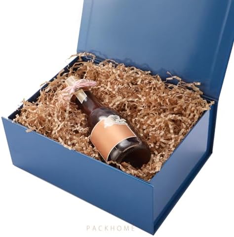 PACKHOME 6 Navy Blue Gift Boxes 9x6.5x3.8in with Magnetic Lids - Image 2