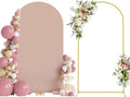 Wokceer 7.2FT Arch Backdrop Stand and Cover Set,Arch Stand with Nude Cover by Wokceer
