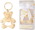 Baby bottle Opener Baby Shower Party Gift Bottle Opener Cute Bear Shape Bottle Opener Guest Wedding Party Gift Back Children's Birthday Party decoration（white 24/packs） - Image 5
