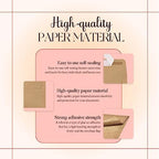 ACSTEP 3000Pack A4 Envelopes 4-1/4 X6-1/4 Inch Self Seal Brown Kraft 4X6 Envelopes For for Weddings, Invitations, Photos, Postcards, Greeting Cards Mailing,Baby Shower, Graduation - Image 6