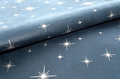 Kathmandu Valley Co. Handmade Lokta Wrapping Paper, Shining Stars by KathmanduValleyCo
