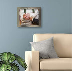 PersonalizationStreet - Religion Occasions: Baptism Personalized 8" x 10" Horizontal Champagne Metal Photo Frame with Free Custom Engraving, Shipping and Photo Print of Your Special Photograph - Image 5